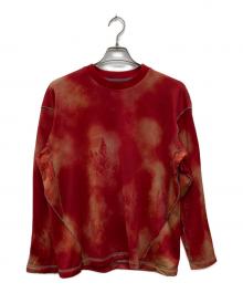and wander（アンドワンダー）の古着「printedOctapullover」｜レッド