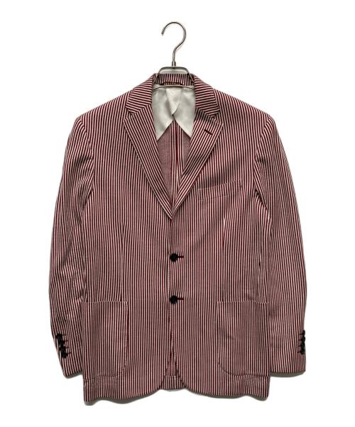 BROOKS BROTHERS（ブルックスブラザーズ）BROOKS BROTHERS (ブルックスブラザーズ) 2Bテーラードジャケット ホワイト×レッド サイズ:39Sの古着・服飾アイテム