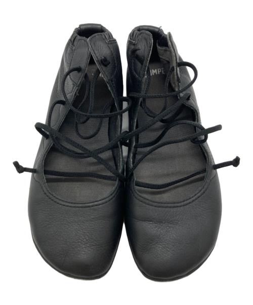 CAMPER（カンペール）CAMPER (カンペール) Right Nina レースアンクルブーツ/K400194-011 ブラック サイズ:23cmの古着・服飾アイテム