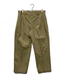 French Army（フランス軍）の古着「M-52チノトラウザー」｜ベージュ