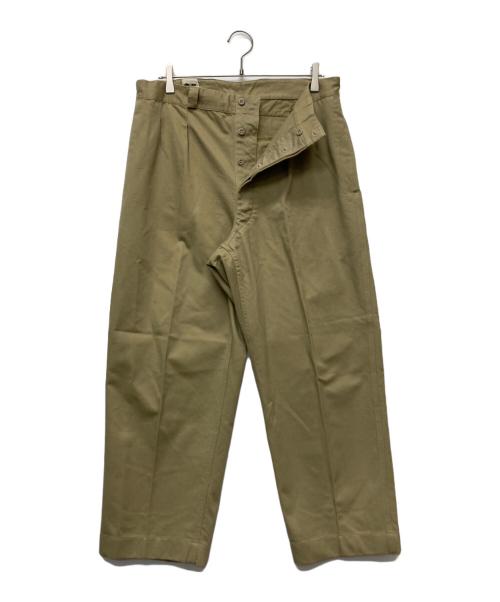 French Army（フランス軍）French Army (フランス軍) M-52チノトラウザー ベージュ サイズ:25の古着・服飾アイテム