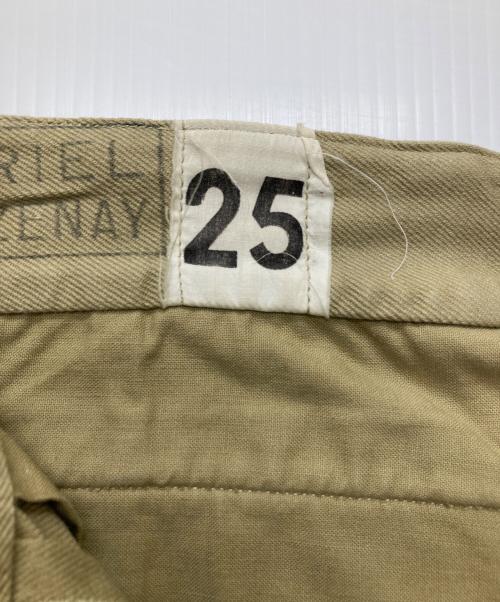 French Army（フランス軍）French Army (フランス軍) M-52チノトラウザー ベージュ サイズ:25の古着・服飾アイテム