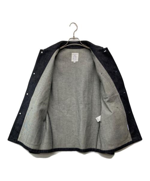 HERVIER PRODUCTIONS（エルヴィエ・プロダクションズ）HERVIER PRODUCTIONS (エルヴィエ・プロダクションズ) デニムカバーオール/HV-17AW J3 インディゴ サイズ:Sの古着・服飾アイテム