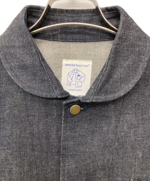 HERVIER PRODUCTIONS（エルヴィエ・プロダクションズ）HERVIER PRODUCTIONS (エルヴィエ・プロダクションズ) デニムカバーオール/HV-17AW J3 インディゴ サイズ:Sの古着・服飾アイテム