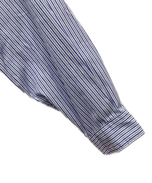 COOTIE PRODUCTIONS（クーティープロダクツ）COOTIE PRODUCTIONS (クーティープロダクツ) Stripe Broad L/S Shirt ブルー サイズ:Ｓの古着・服飾アイテム