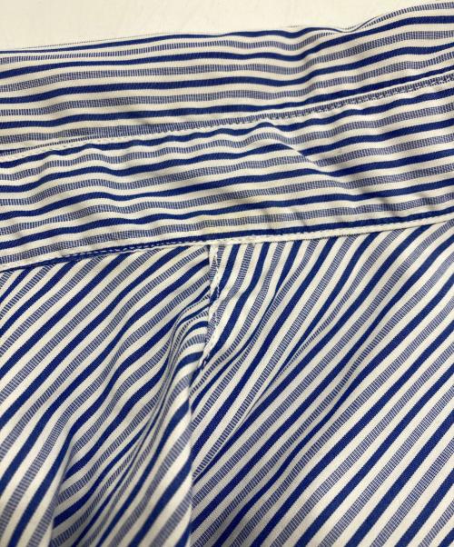 COOTIE PRODUCTIONS（クーティープロダクツ）COOTIE PRODUCTIONS (クーティープロダクツ) Stripe Broad L/S Shirt ブルー サイズ:Ｓの古着・服飾アイテム