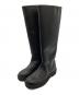 anuke（アンヌーク）の古着「Ecoleather Long Boots」｜ブラック