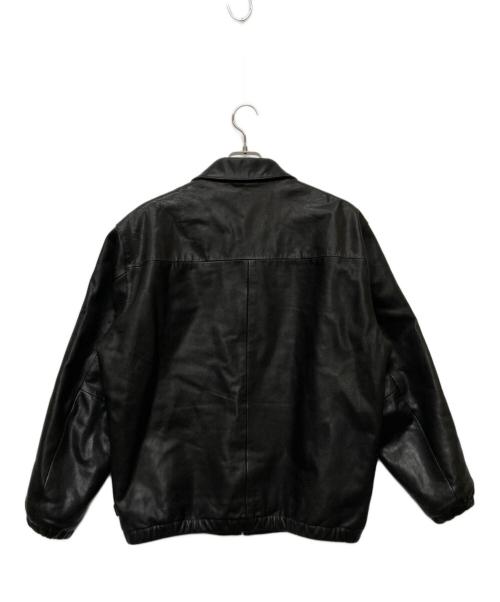 NEIGHBORHOOD（ネイバーフッド）NEIGHBORHOOD (ネイバーフッド) LEATHER ZIP WORK JACKET/232SZNH-JKM02 ブラック サイズ:Ｌの古着・服飾アイテム