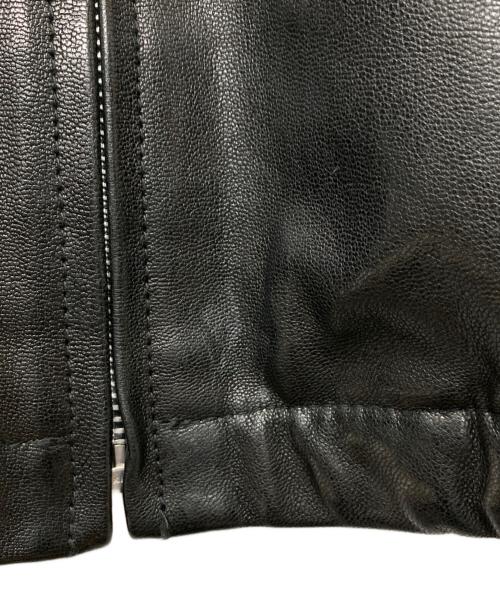 NEIGHBORHOOD（ネイバーフッド）NEIGHBORHOOD (ネイバーフッド) LEATHER ZIP WORK JACKET/232SZNH-JKM02 ブラック サイズ:Ｌの古着・服飾アイテム