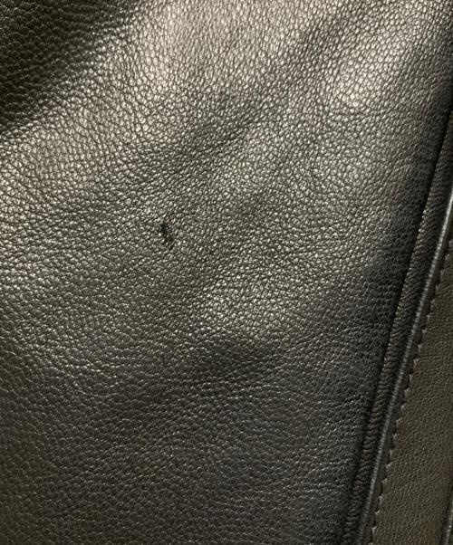 NEIGHBORHOOD（ネイバーフッド）NEIGHBORHOOD (ネイバーフッド) LEATHER ZIP WORK JACKET/232SZNH-JKM02 ブラック サイズ:Ｌの古着・服飾アイテム