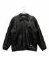 NEIGHBORHOOD（ネイバーフッド）の古着「LEATHER ZIP WORK JACKET/232SZNH-JKM02」｜ブラック