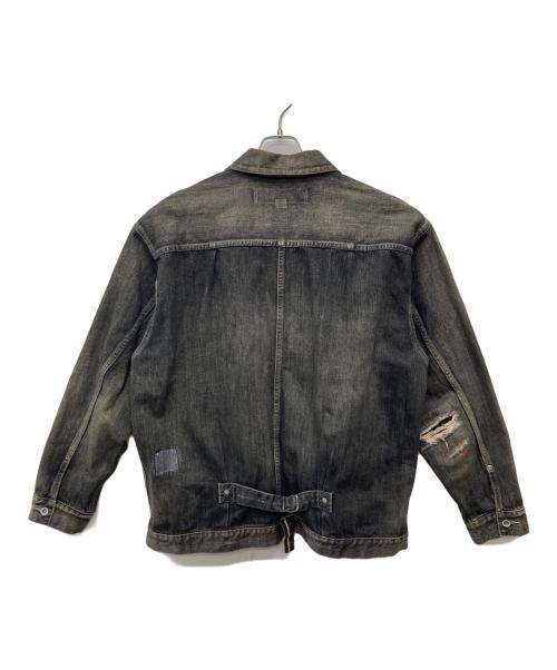 NEIGHBORHOOD（ネイバーフッド）NEIGHBORHOOD (ネイバーフッド) SAVAGE DENIM TYPE-1 JACKET/232XBNH-JKM01 グレー サイズ:XLの古着・服飾アイテム