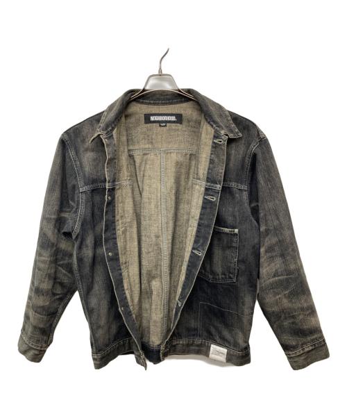 NEIGHBORHOOD（ネイバーフッド）NEIGHBORHOOD (ネイバーフッド) SAVAGE DENIM TYPE-1 JACKET/232XBNH-JKM01 グレー サイズ:XLの古着・服飾アイテム