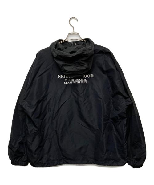 NEIGHBORHOOD（ネイバーフッド）NEIGHBORHOOD (ネイバーフッド) ANORAK JACKET/242TSNH-JKM11 ブラック サイズ:Ｌの古着・服飾アイテム