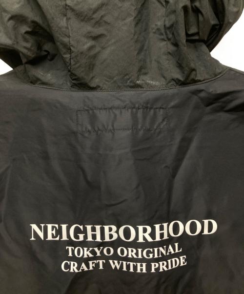NEIGHBORHOOD（ネイバーフッド）NEIGHBORHOOD (ネイバーフッド) ANORAK JACKET/242TSNH-JKM11 ブラック サイズ:Ｌの古着・服飾アイテム