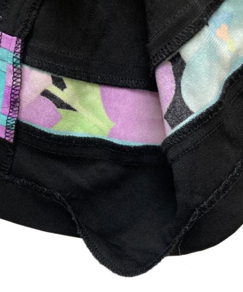 LEONARD FASHION（レオナールファッション）LEONARD FASHION (レオナールファッション) フラワーデザインロングスリーブカットソー ブラック サイズ:40の古着・服飾アイテム