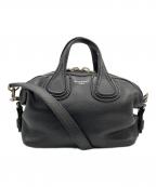 GIVENCHYジバンシィ）の古着「ナイチンゲール マイクロ 2WAYショルダーバッグ/BB05095025」｜ブラック
