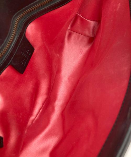 GUCCI（グッチ）GUCCI (グッチ) GG マーモントチェーンショルダーバッグ/448879 ブラックの古着・服飾アイテム