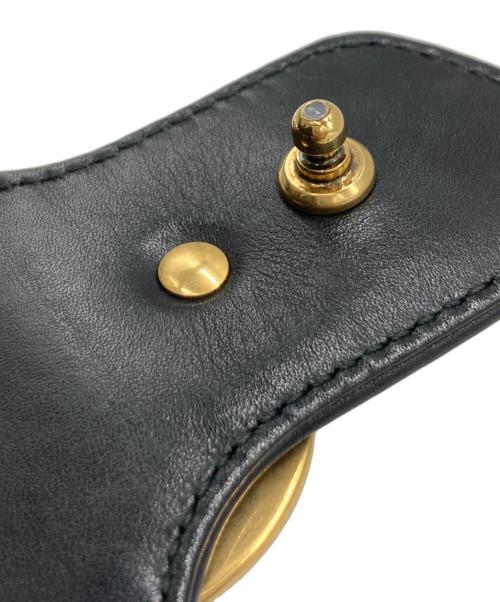 GUCCI（グッチ）GUCCI (グッチ) GG マーモントチェーンショルダーバッグ/448879 ブラックの古着・服飾アイテム