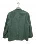 seya. (セヤ) ウールシルクコットンノーカラージャケット グリーン サイズ:L：15000円