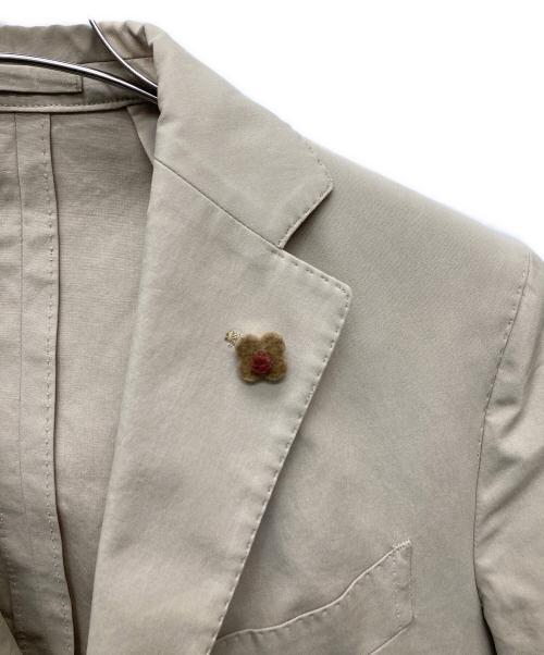 LARDINI（ラルディーニ）LARDINI (ラルディーニ) コットン3Bテーラードジャケット ベージュ サイズ:46　REGの古着・服飾アイテム