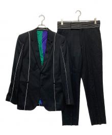 PAUL SMITH（ポールスミス）の古着「パイピングセットアップスーツ/263100」｜ブラック