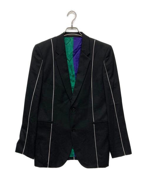 PAUL SMITH（ポールスミス）PAUL SMITH (ポールスミス) パイピングセットアップスーツ/263100 ブラック サイズ:Ｌの古着・服飾アイテム