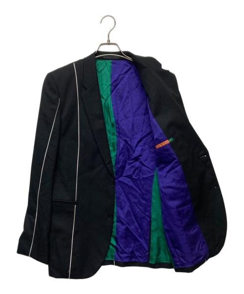 PAUL SMITH（ポールスミス）PAUL SMITH (ポールスミス) パイピングセットアップスーツ/263100 ブラック サイズ:Ｌの古着・服飾アイテム