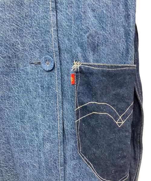 LEVI'S RED（リーバイス レッド）LEVI'S RED (リーバイス レッド) デニムツイストトレンチ コート インディゴ サイズ:XSの古着・服飾アイテム