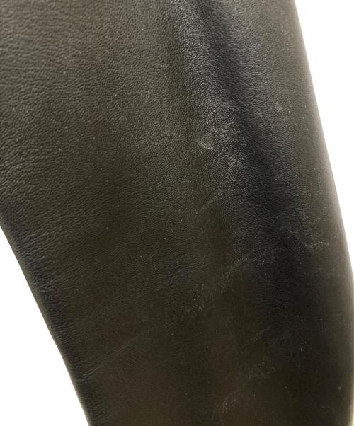 Maison Margiela（メゾンマルジェラ）Maison Margiela (メゾンマルジェラ) 八の字ライダースジャケット/S50AM0380 SY1350 ブラック サイズ:44の古着・服飾アイテム