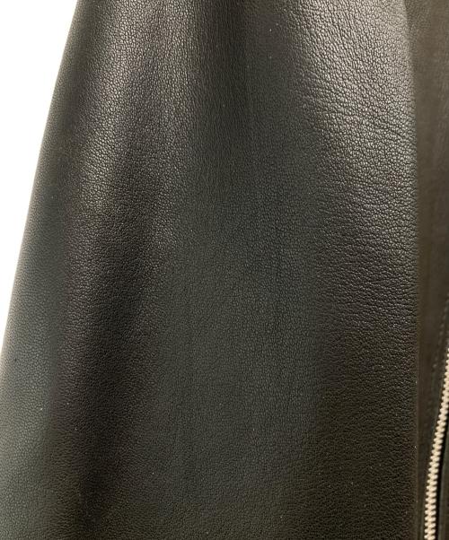 Maison Margiela（メゾンマルジェラ）Maison Margiela (メゾンマルジェラ) 八の字ライダースジャケット/S50AM0380 SY1350 ブラック サイズ:44の古着・服飾アイテム