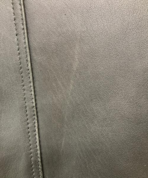 Maison Margiela（メゾンマルジェラ）Maison Margiela (メゾンマルジェラ) 八の字ライダースジャケット/S50AM0380 SY1350 ブラック サイズ:44の古着・服飾アイテム