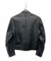 Maison Margiela (メゾンマルジェラ) 八の字ライダースジャケット/S50AM0380 SY1350 ブラック サイズ:44：180000円