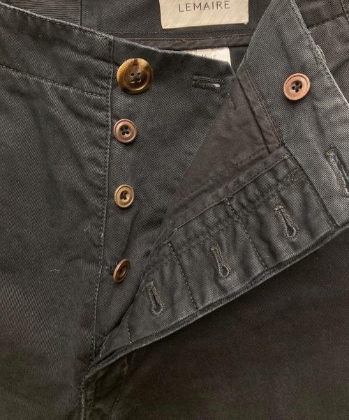 LEMAIRE（ルメール）LEMAIRE (ルメール) チノトラウザーパンツ/M191PA123LF257 ブラック サイズ:46の古着・服飾アイテム