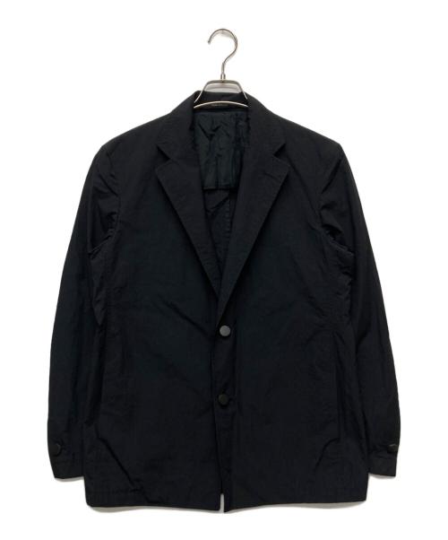 TAGLIATORE（タリアトーレ）TAGLIATORE (タリアトーレ) ナイロン コットン テーラードジャケット/N1409 ブラック サイズ:48の古着・服飾アイテム