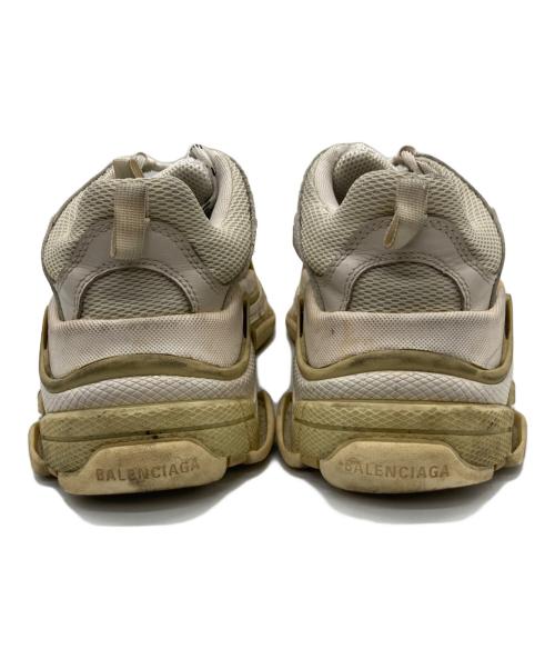 BALENCIAGA（バレンシアガ）BALENCIAGA (バレンシアガ) TRIPLE S/524036 アイボリー サイズ:26cmの古着・服飾アイテム