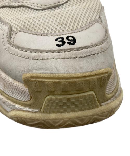 BALENCIAGA（バレンシアガ）BALENCIAGA (バレンシアガ) TRIPLE S/524036 アイボリー サイズ:26cmの古着・服飾アイテム