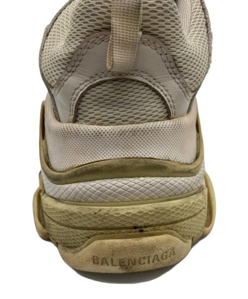 BALENCIAGA（バレンシアガ）BALENCIAGA (バレンシアガ) TRIPLE S/524036 アイボリー サイズ:26cmの古着・服飾アイテム