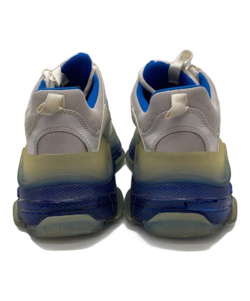 BALENCIAGA（バレンシアガ）BALENCIAGA (バレンシアガ) Triple S/544351 ブルー×ホワイト サイズ:25cmの古着・服飾アイテム