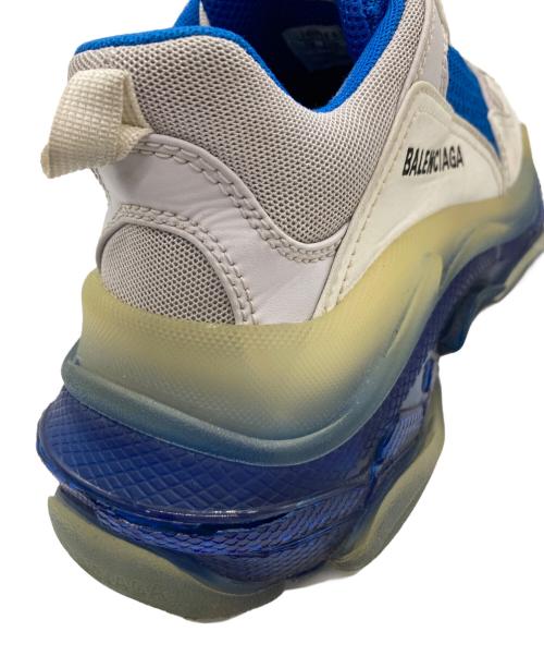 BALENCIAGA（バレンシアガ）BALENCIAGA (バレンシアガ) Triple S/544351 ブルー×ホワイト サイズ:25cmの古着・服飾アイテム