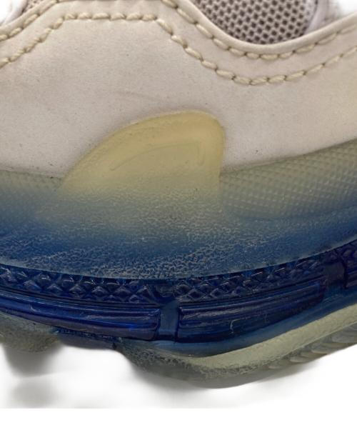 BALENCIAGA（バレンシアガ）BALENCIAGA (バレンシアガ) Triple S/544351 ブルー×ホワイト サイズ:25cmの古着・服飾アイテム