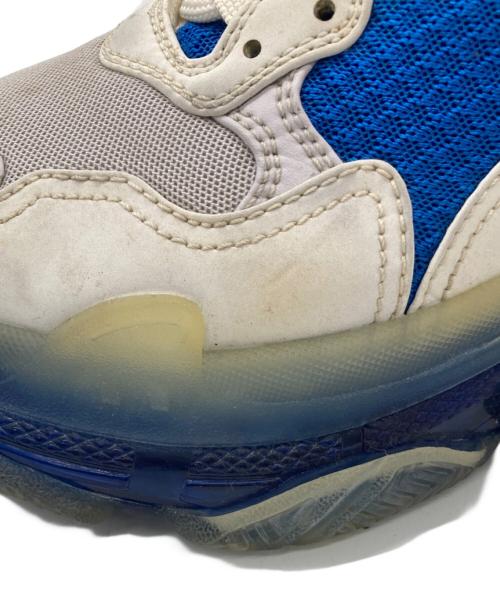 BALENCIAGA（バレンシアガ）BALENCIAGA (バレンシアガ) Triple S/544351 ブルー×ホワイト サイズ:25cmの古着・服飾アイテム