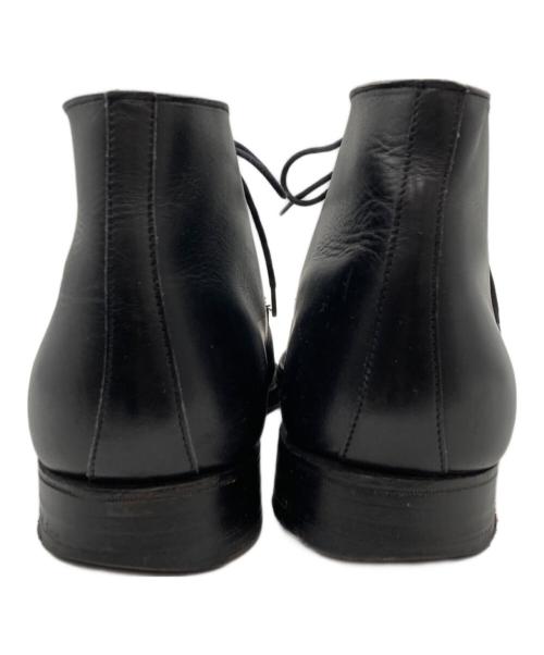 Crockett & Jones（クロケット＆ジョーンズ）Crockett & Jones (クロケット＆ジョーンズ) BARNEYS NEWYORK (バーニーズ・ニューヨーク) 別注レザーチャッカーブーツ ブラック サイズ:7Eの古着・服飾アイテム