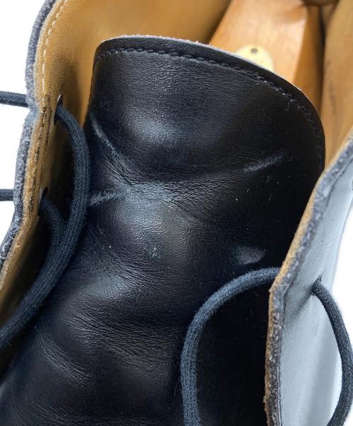Crockett & Jones（クロケット＆ジョーンズ）Crockett & Jones (クロケット＆ジョーンズ) BARNEYS NEWYORK (バーニーズ・ニューヨーク) 別注レザーチャッカーブーツ ブラック サイズ:7Eの古着・服飾アイテム