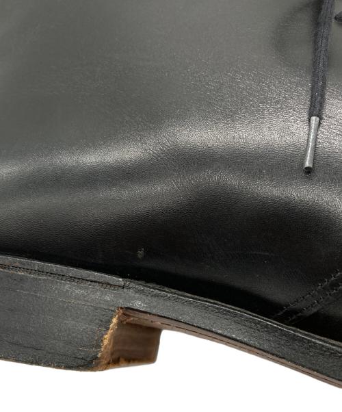 Crockett & Jones（クロケット＆ジョーンズ）Crockett & Jones (クロケット＆ジョーンズ) BARNEYS NEWYORK (バーニーズ・ニューヨーク) 別注レザーチャッカーブーツ ブラック サイズ:7Eの古着・服飾アイテム