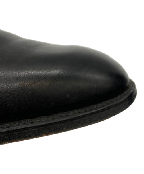 Crockett & Jones（クロケット＆ジョーンズ）Crockett & Jones (クロケット＆ジョーンズ) BARNEYS NEWYORK (バーニーズ・ニューヨーク) 別注レザーチャッカーブーツ ブラック サイズ:7Eの古着・服飾アイテム