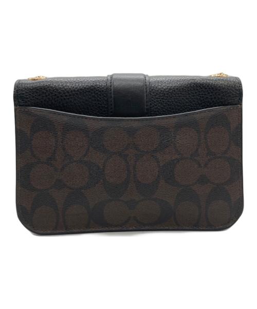 COACH（コーチ）COACH (コーチ) ジョージー クロスボディ シグネチャー バッグ/7287 ブラウンの古着・服飾アイテム