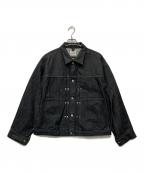 HARE×Wranglerハレ×ラングラー）の古着「デニムジャケット/WS9392」｜ブラック