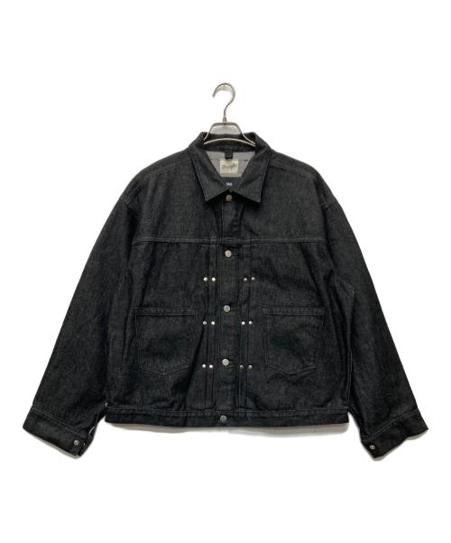 HARE（ハレ）HARE (ハレ) Wrangler (ラングラー) デニムジャケット/WS9392 ブラック サイズ:Ｍの古着・服飾アイテム