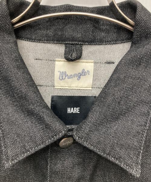HARE（ハレ）HARE (ハレ) Wrangler (ラングラー) デニムジャケット/WS9392 ブラック サイズ:Ｍの古着・服飾アイテム